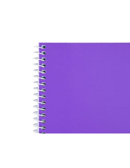 CI | Cuaderno espiral liderpapel a5 micro smart tapa blanda 80h60gr cuadro 5mm 6 taladros colores surtidos