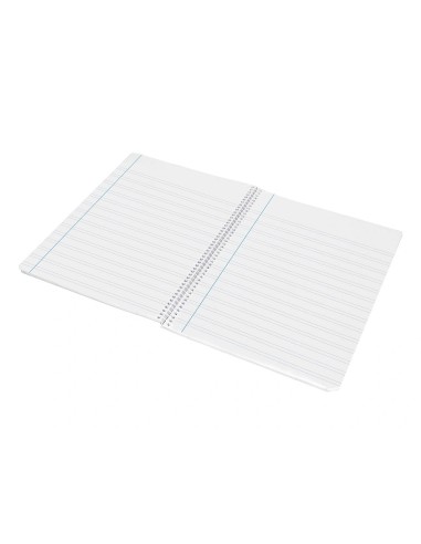 CI | Cuaderno espiral liderpapel folio smart tapa blanda 80h 60gr rayado montessori 5mm con margen colores surtidos