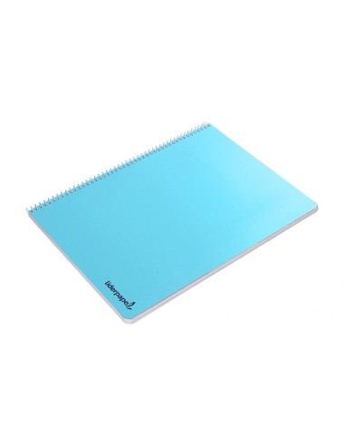 CI | Cuaderno espiral liderpapel folio smart tapa blanda 80h 60gr rayado montessori 3,5mm con margen colores surtidos