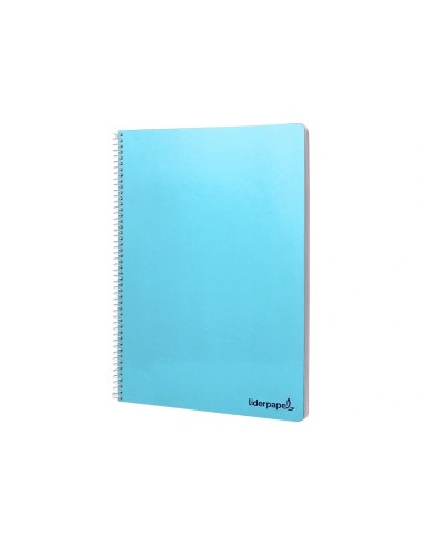 CI | Cuaderno espiral liderpapel folio smart tapa blanda 80h 60gr rayado n 46 colores surtidos