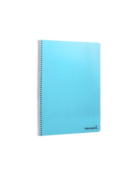CI | Cuaderno espiral liderpapel folio smart tapa blanda 80h 60gr rayado n 46 colores surtidos