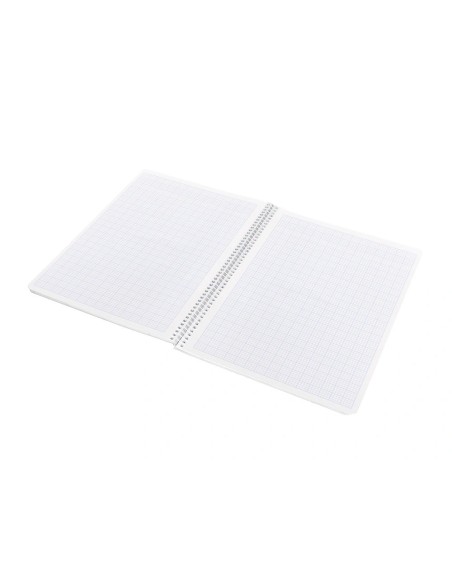 CI | Cuaderno espiral liderpapel folio smart tapa blanda 80h 60gr rayado n 46 colores surtidos