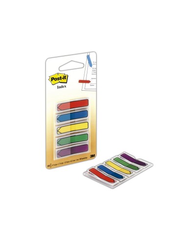 CI | Banderitas separadoras flechas dispensador colores brillantespost-it index 684arr1 100 banderitas