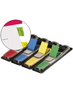 CI | Banderitas separadoras 683-4 dispensador 4 colores