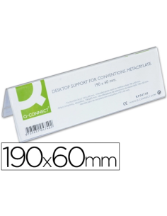 CI | Identificadores sobremesa q-connect metacrilato...