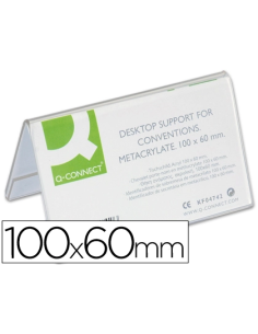 CI | Identificadores sobremesa q-connect metacrilato...