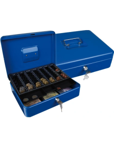 CI | Caja caudales q-connect 12" 300x240x90 mm azul con...