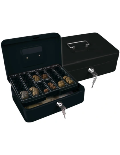 CI | Caja caudales q-connect 10" 250x180x90 mm negra con...