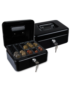 CI | Caja caudales q-connect 8" 200x160x90 mm negra con...