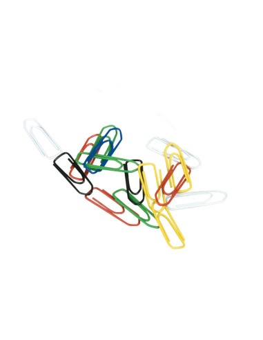 CI | Clips colores q-connect -26 mm -caja de 125 unidades