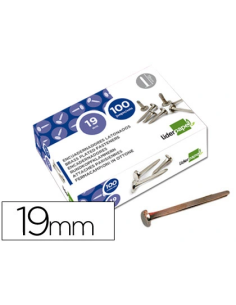 CI | Encuadernadores liderpapel n.3 19 mm -caja de 100...