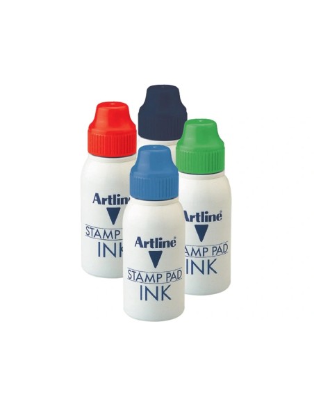 CI | Tinta tampon artline azul -frasco de 50 cc