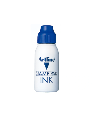 CI | Tinta tampon artline azul -frasco de 50 cc