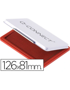 CI | Tampon q-connect n.1 126x81 mm rojo