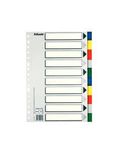 CI | Separador esselte plastico juego de 10 separadores... 2