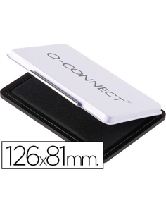 CI | Tampon q-connect n.1 126x81 mm negro