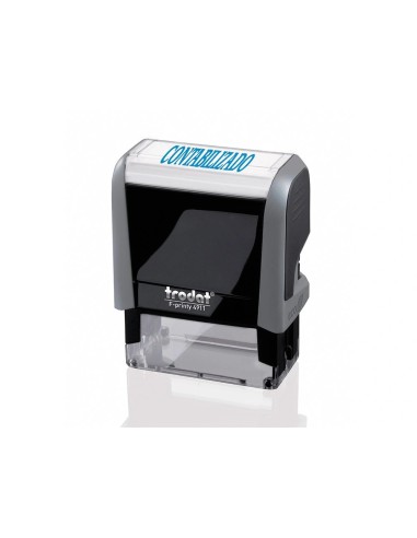 CI | Sello entintado printy 4911 f8 p3 contabilizado almohadilla azul