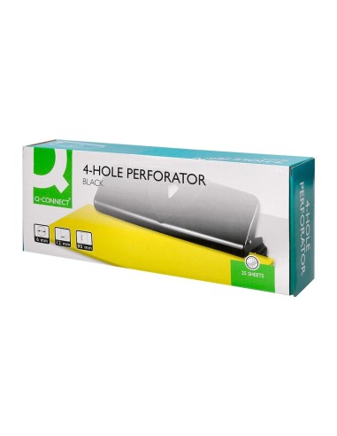 CI | Taladrador q-connect kf01238 negro -4...