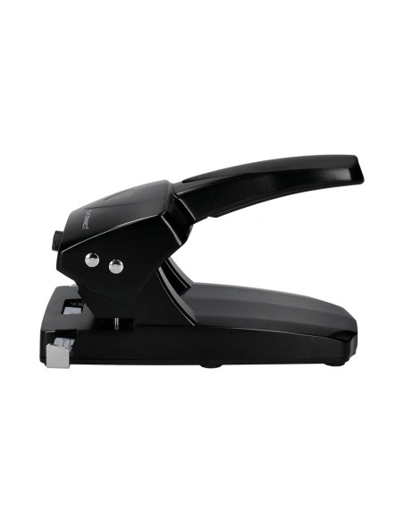 CI | Taladrador q-connect kf01237 negro -abertura 6,5 mm -capacidad 65 hojas