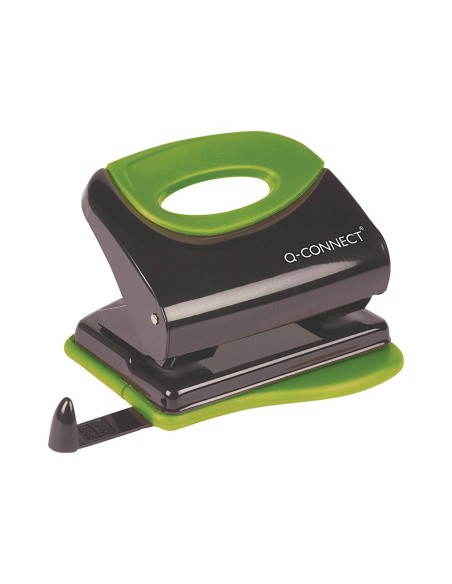 CI | Taladrador q-connect kf00995 metalico con empuñadura de caucho capacidad 20 hojas