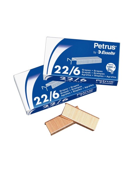 CI | Grapas petrus nº 26/6 -caja de 5000