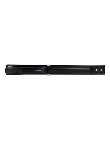 CI | Grapadora q-connect kf02292 metalica brazo largo capacidad 20 hojas usa grapas 24/6 y 26/6 color negro