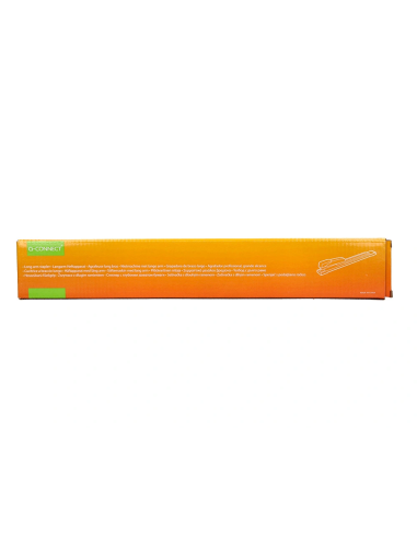 CI | Grapadora q-connect kf02292 metalica brazo largo capacidad 20 hojas usa grapas 24/6 y 26/6 color negro