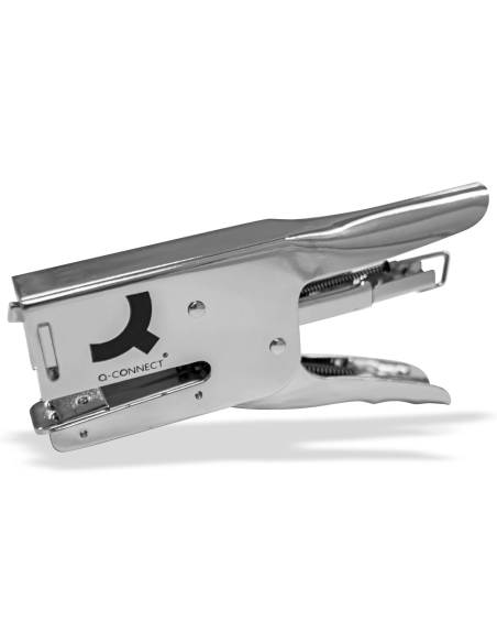 CI | Grapadora q-connect de tenaza -capacidad 40 hojas -usa grapas 24/6 26/6