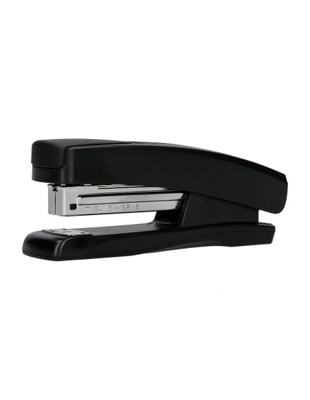 CI | Grapadora q-connect kf01056 plastico abs negra -capacidad 20 hojas