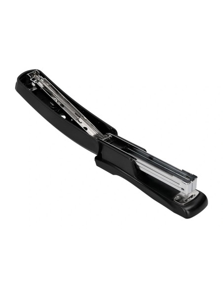 CI | Grapadora q-connect kf01056 plastico abs negra -capacidad 20 hojas