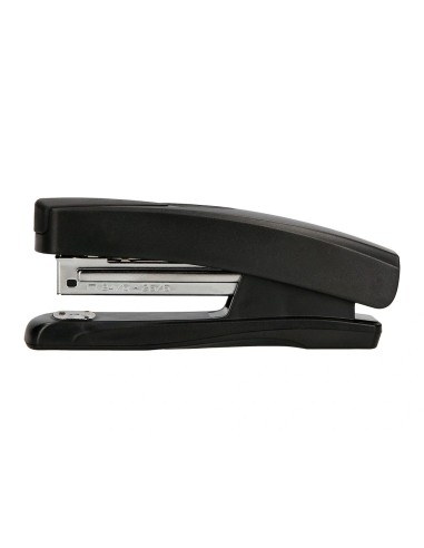 CI | Grapadora q-connect kf01056 plastico abs negra -capacidad 20 hojas