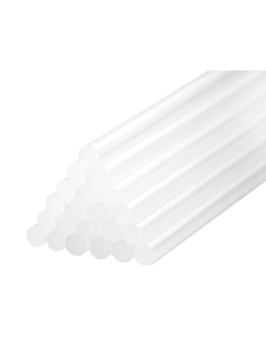 CI | Barras termofusible liderpapel 7 mm de diametro x 200 mm de alto blister de 12 unidades