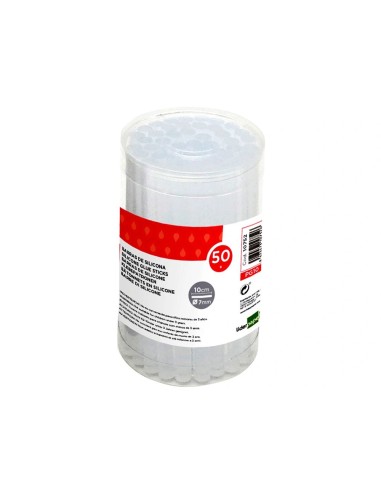 CI | Barras termofusible liderpapel de 7 mm de diametro x 100 mm de alto caja de 50 unidades