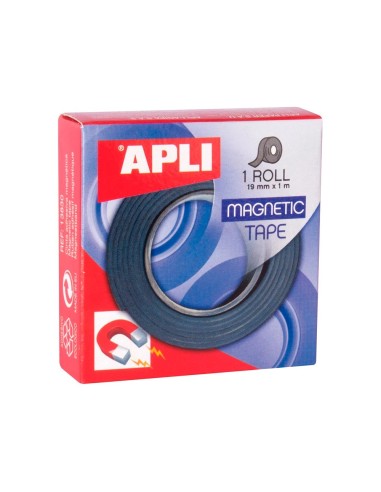 CI | Cinta adhesiva apli magnetica 19mm x 1m