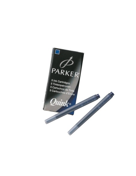 CI | Tinta estilografica parker azul permanente -caja de 5 cartuchos