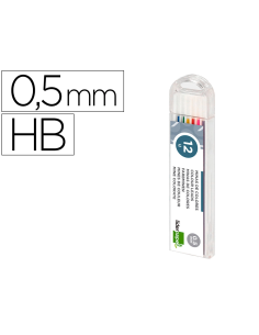 CI | Minas liderpapel colores surtidos de 0.5mm estuche...