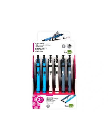 CI | Portaminas liderpapel 2 mm colores surtidos
