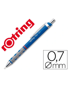 CI | Portaminas rotring tikky 0,7 mm azul