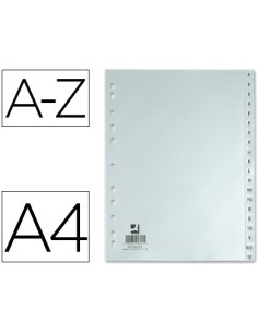 CI | Separador alfabetico q-connect plastico a-z din a4...