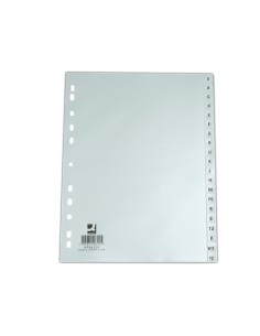 CI | Separador alfabetico q-connect plastico a-z din a4... 2