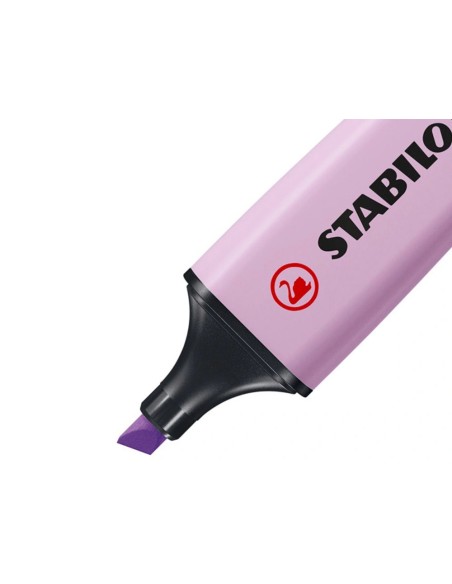 CI | Rotulador stabilo boss pastel fluorescente 70 estuche de 4 unidades surtidas