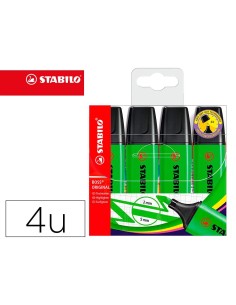 CI | Rotulador Stabilo Boss Fluorescente 70 Verde Estuche...