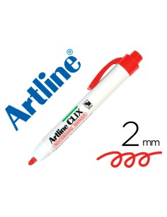 CI | Rotulador artline clix pizarra ek-573a rojo punta...