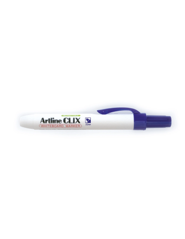 CI | Rotulador artline clix pizarra ek-573a azul punta retactil redonda 2,00 mm