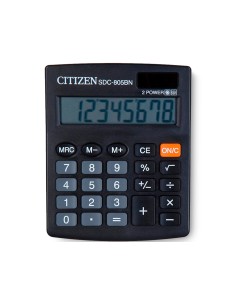 CI | Calculadora citizen sobremesa sdc-805 bn 8 digitos 2