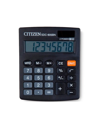 CI | Calculadora citizen sobremesa sdc-805 bn 8 digitos
