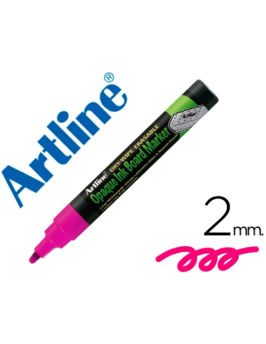 CI | Rotulador artline pizarra verde negra epw-4 vi color violeta bolsa de 4 rotuladores