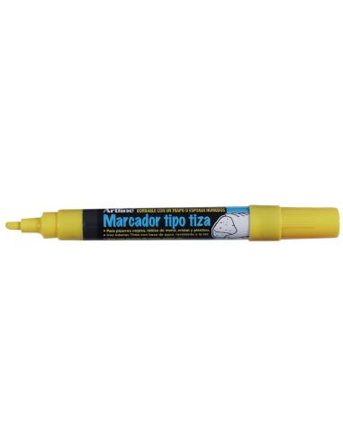 CI | Rotulador artline pizarra verde negra epw-4-am color amarillo bolsa de 4 rotuladores