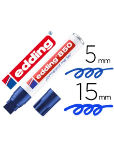 CI | Rotulador edding marcador permanente 850 azul punta...