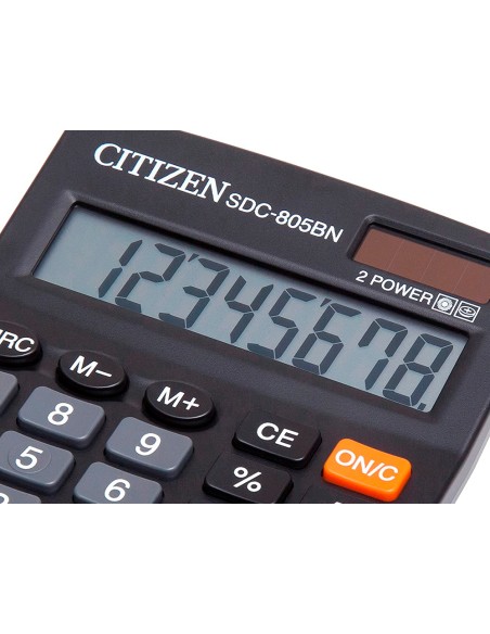 CI | Calculadora citizen sobremesa sdc-805 bn 8 digitos